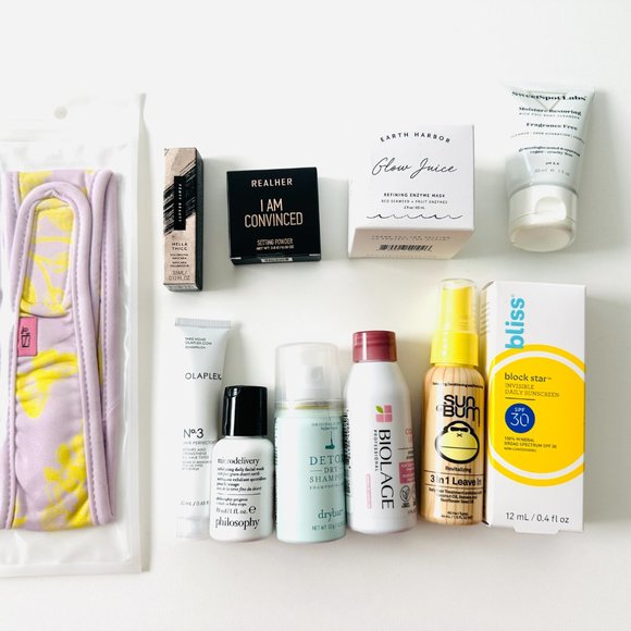 Sephora Other - 0891  BEAUTY SKINCARE HAIRCARE  MAKEUP COSMETIC BUNDLE SET WITH MAKEUP BAG